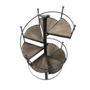Spiral Plant Stand Iron Flower Pot Holder Shelf Rack Display Garden Decor