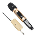 Wireless UHF bluetooth Microphone System Handheld Mic With Receiver for Karaoke