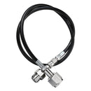 36 Inch External CGA320 Tank Direct Adapter Hose Kit for CO2 SodaStream Soda Club