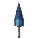 Drillpro 32/42mm Nano Blue Coated HSS Firewood Splitter Drill Bit Wood Drilling Tools Firewood Chopper Breaker