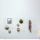 Anticorrosive Wood Pull Net Flower Frame Grid Vine Frame Wall Decorations Wall Hanging Telescopic Wooden Fence Pull Net