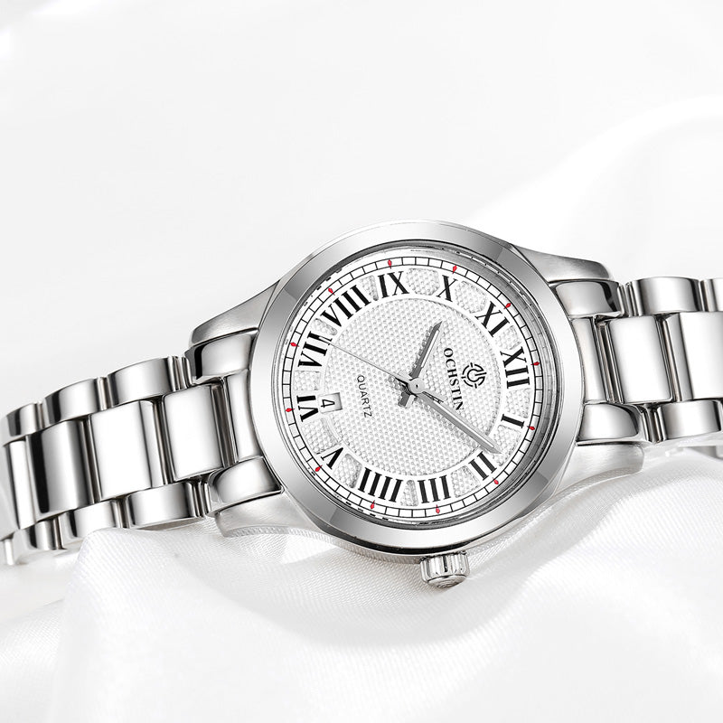 OCHSTIN LQ016A Casual Design Ladies Wristwatch Stainless Steel Band Quartz Watch
