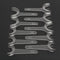 10pcs Large Dental Double-headed T-Shape Intraoral Cheek Lip Retractor Openers Dental Tools