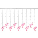 AC220V 3.5M 96 LED Flamingo String Curtain Light Fairy Lamp Wedding Indoor Home Decor EU Plug