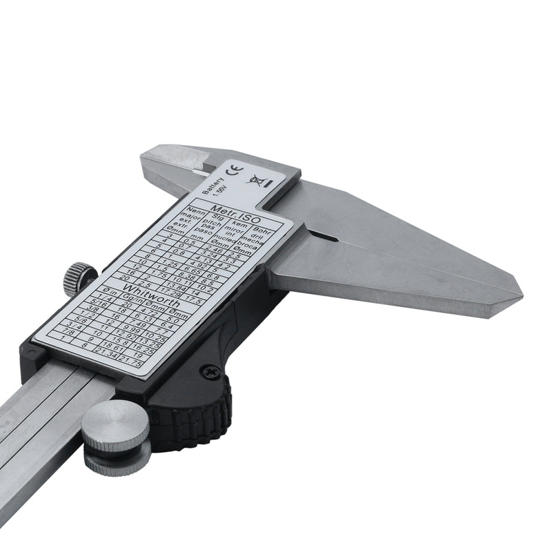 200MM 8 Inch LCD Digimatic Vernier Caliper Electronic Gauge Micrometer Measurement Stainless