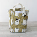 KCASA KC-CB06 Woman Hand-held Lunch Tote Bag Travel Picnic Cooler Insulated Handbag Lunch Bag