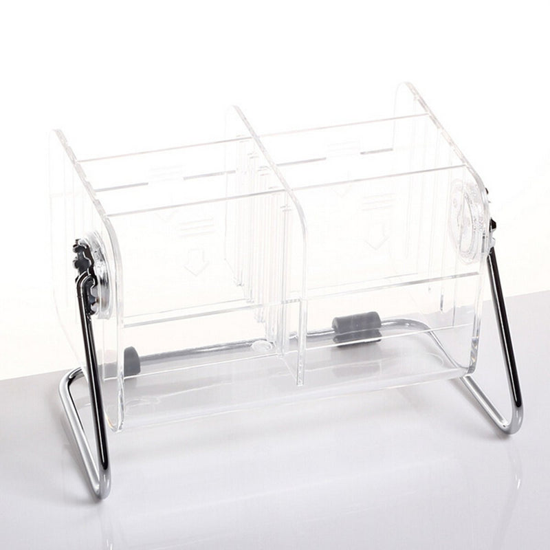 Desktop Clear TV Remote Control Mobile Phone Organizer Storage Box Stand Holder Transparent Case