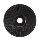 Drillpro 100mm Tungsten Carbide Plane Wood Shaping Disc Carving Disc 16mm Bore Sanding Grinder Wheel for 100 115 Angle Grinder
