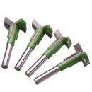 Drillpro 4Pcs 8mm Shank T-Slot Router Bit Straight Edge Slotting Woodworking Cutter