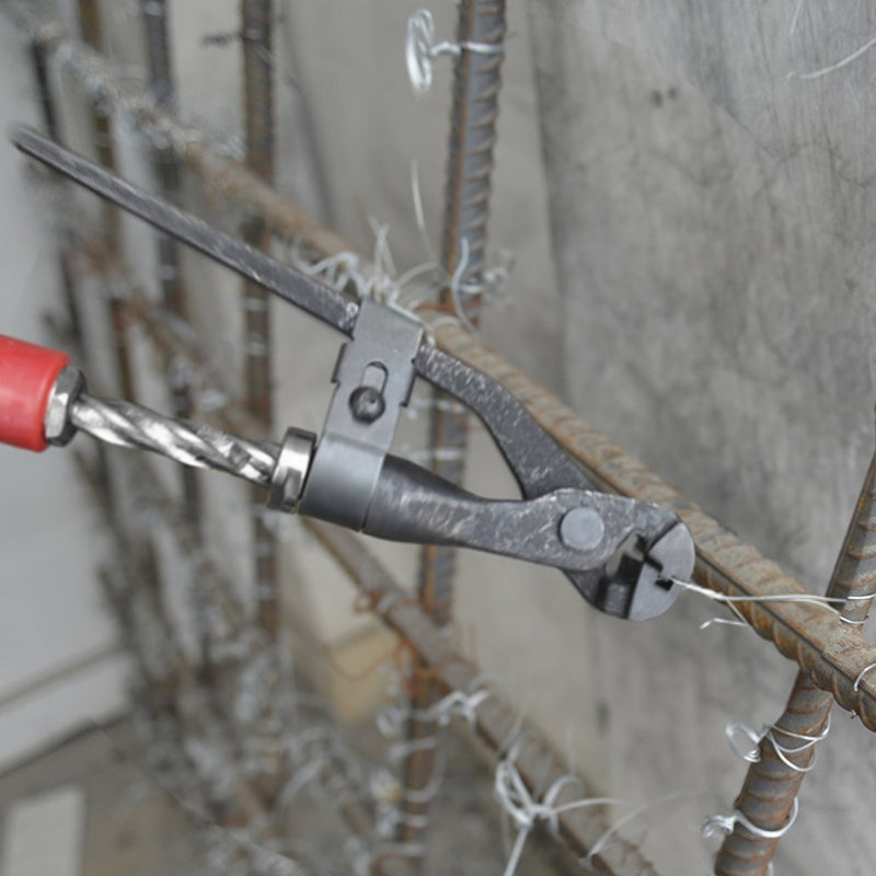 Rotary Hand Tool Wire Tying Twister Steel Fixing Rebar Grid Plier Cutter