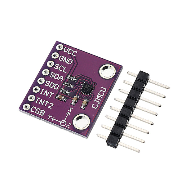5pcs CJMCU-250E BMA250E Sensor Module Three-axis Low G Acceleration Sensor Triaxial Accelerometer SPI IIC Interface For