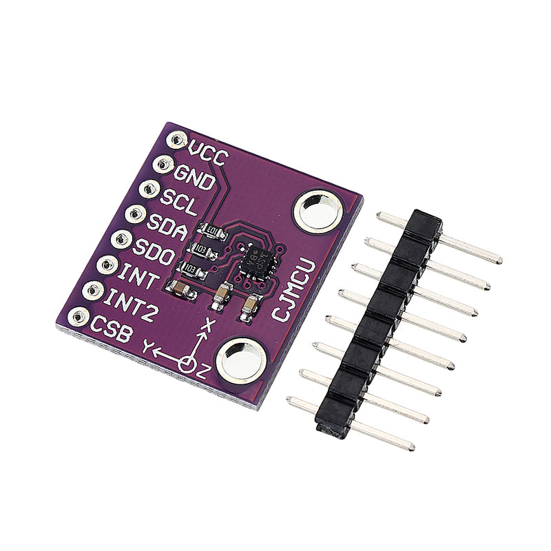 5pcs CJMCU-250E BMA250E Sensor Module Three-axis Low G Acceleration Sensor Triaxial Accelerometer SPI IIC Interface For