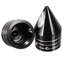 Motorcycle CNC Spike Front Axle Cap Nut Covers For Harley Dyna Touring Road King