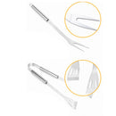 5pcs Stainless Steel BBQ Tableware Outdoor Picnic Set Barbecue Utensils Kit Portable Cooking Tools