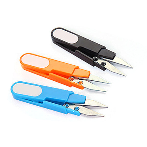Multi-function Portable Plastic Scissors Line Cutter Gear Scissors Home Sewing Scissors Tool