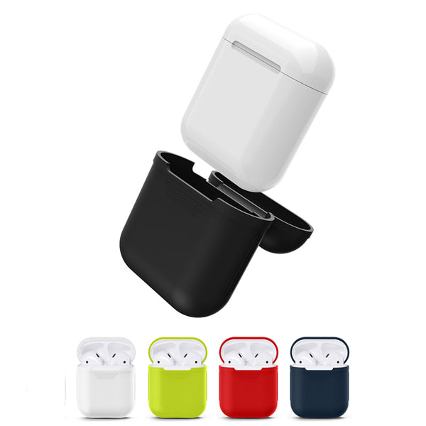 Silicone Shockproof Waterproof Storage Case Cover for Apple Airpods