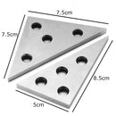 Machifit 2pcs Angle Block Set 30-60-90/45-45-90 Machinist Tool Planer Tool CNC Parts