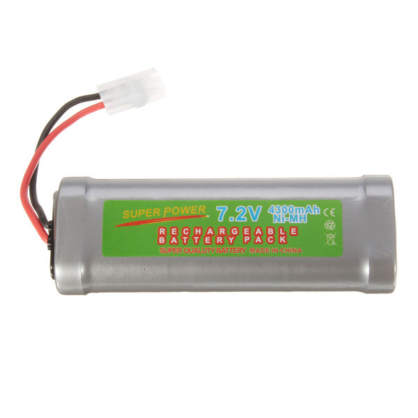 7.2V 4300mAH Ni-MH Rechargeable Battery Pack for Toy Vehicle/Boat/AirPlane