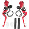 7/8" 22MM Brake Master Cylinder Levers Motorcycle Brake Clutch Master Cylinder Reservoir Levers