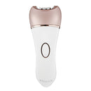 2 in 1 Women Cordless Electric Hair Remover Epilator 2 Speeds Rechargeable Waterproof Dry& Wet Razor Trimmer with LED Light