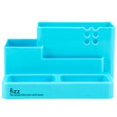 Fizz BT5950 Creative Multifunctional Pen Holder Desktop Stationery Storage Box Cosmetics Makeup Brushes Sundries Organizer Office School Supplies