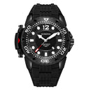 OCHSTIN GQ6124 Waterproof Outdoor Silicone Quartz Watch Luminous Display Men Wrist Watch