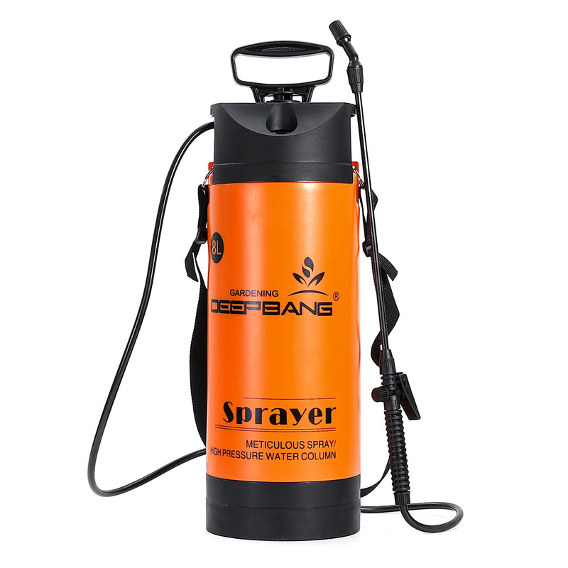 3/5/8L Pressure Sprayer Shoulder-mounted Pump Sprayer Garden Action Pressure Plant Spray Bottle