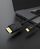 Biaze KZ5 Type-C to DP Converter Cable 4K 1.8m USB-C Cable Video Cable for Mac Screen