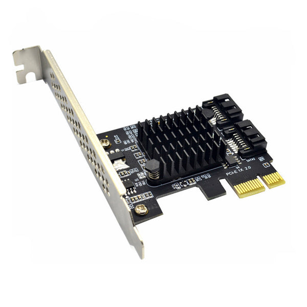 ITHOO PCE6SAT-M01 2 ports SATA3.0 SSD PCI-E Expansion Card 6Gbps IPFS Hard Disk Marvell Master for Desktop Computer