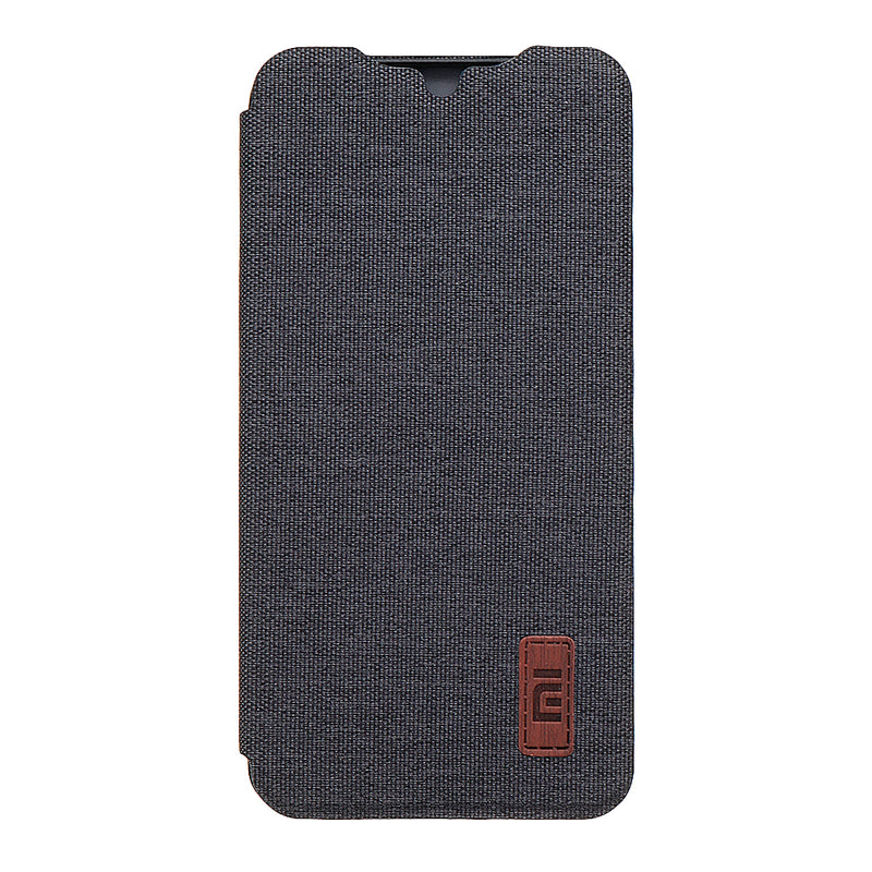Bakeey Flip Shockproof Fabric Soft Silicone Edge Full Body Protective Case For Xiaomi Redmi 7