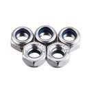 30Pcs M2 M2.5 M3 M4 M5 M6 M8 Stainless Steel Self-locking Nut