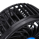 DC 12V/24V 360 All-Round Mini Auto Air Cooling Fan Adjustable Low Noise