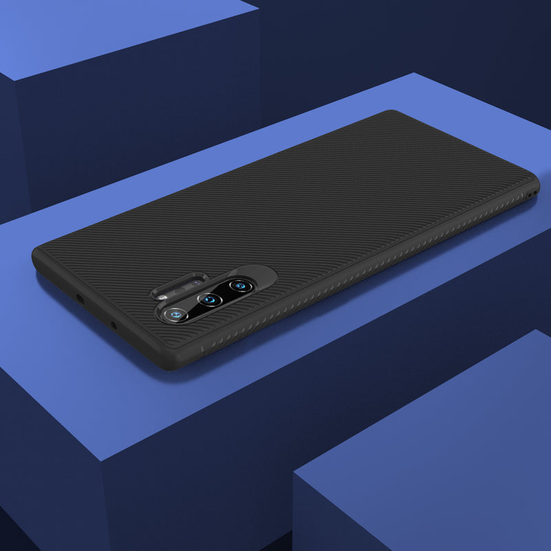 Bakeey Carbon Fiber Protective Case For Samsung Galaxy Note 10 Plus/Note 10+ 5G Shockproof Soft TPU Back Cover