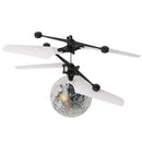 Flying Ball Infrared Induction Crystal Flashing LED Light Toys USB Rechargeable for Kids Birthday Christmas Gifts