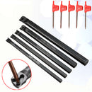 5 Set of SCLCR Lathe Turning Tool Holder Boring Bar For CCMT With 10pcs Lathe Blades Carbide Inserts
