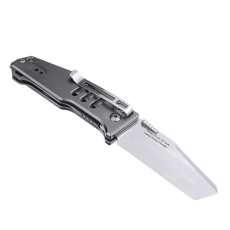 Sanrenmu 7046 Multifunctional Tools Glass Hammer Bottle Opener Spanner EDC Camping Tactical Folding Pocket Ring Outdoor Tools Hunting Stainless Key
