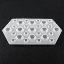 DIY Diamond Resin Casting Molds Silicone Jewelry Pendant Craft Making Mould