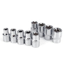 5PCS 1/2 Inch Socket Wrench Kit E10-E24 Plum Blossom Bolt Auto Repair Sleeve Set