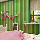 Waterproof Stripe Wallpaper Self Adhesive Wardrobe Door Kitchen Wall Stickers