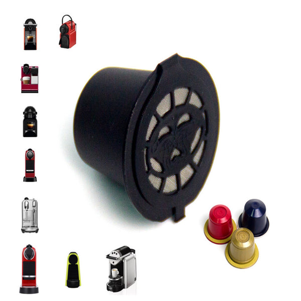 1 Piece Reusable Coffee Pod Filters Refillable Capsule For Nespresso Machines