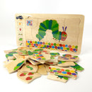 The Very Hungry Caterpillars - Puzzle Toy Kids Learning Toy Family Teaching