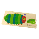The Very Hungry Caterpillars - Puzzle Toy Kids Learning Toy Family Teaching