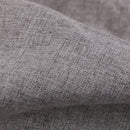Solid Color Linen Bean Bag Cover Sofa Slipcover Gray