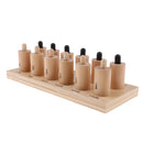 Sensorial Pressure Cylinders - Montessori Material - For Kindergarten Preschool Kids Toddlers - Pressure Experience