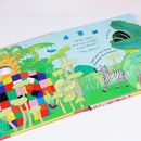 Exquisite Pop-up Board Books - Stories for Kid Childen Gift Toy - Elephant Elmer Hide Seek