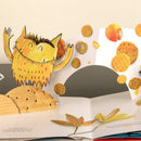 Baby Kids Children Preschool Reading Story Drawing 3D Pop Up colorful monster Cognition Book
