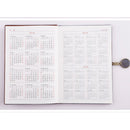 Leather Notebook With Magnetic Buckle 21x15cm 92 Sheets Grey