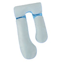 U Shape Full Body Bolster Cover Maternity Pregnancy Support Pillowcase Throw - Cooling Bamboo and ice silk Materials