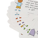 72Pieces Flash Cards Set - Interlocution- Preschool Educational Learning Picture & Letter Card Pack