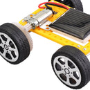 DIY Solar Powered Assemble Toy Car, Science Educational Kit for Kids Student